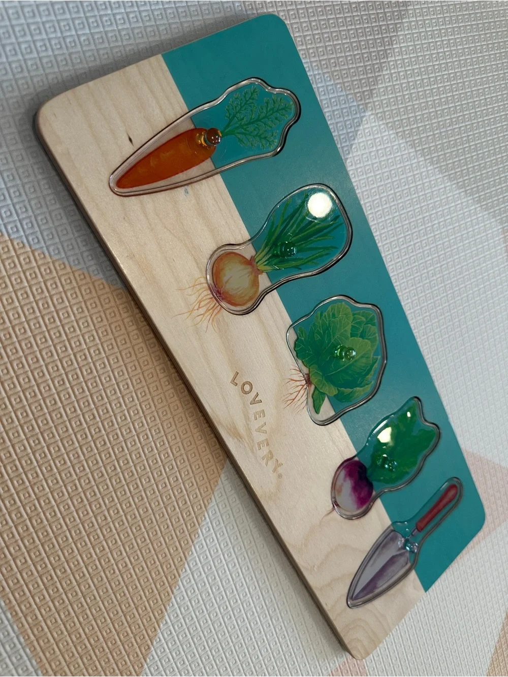 Lovevery Community Garden Puzzle 16M+